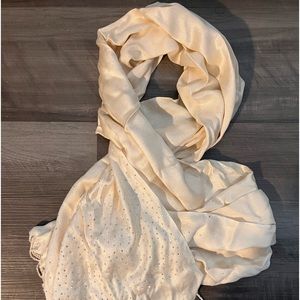 Brand new without tags beige scarf